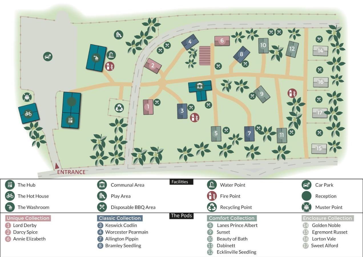Campsite Orchard Hideaways Penrith